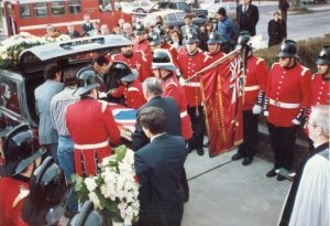 Funeral Daniel Wright